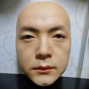Máscara de silicone hiper realista